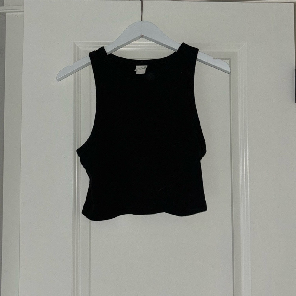 H&M ribbed cropped tank